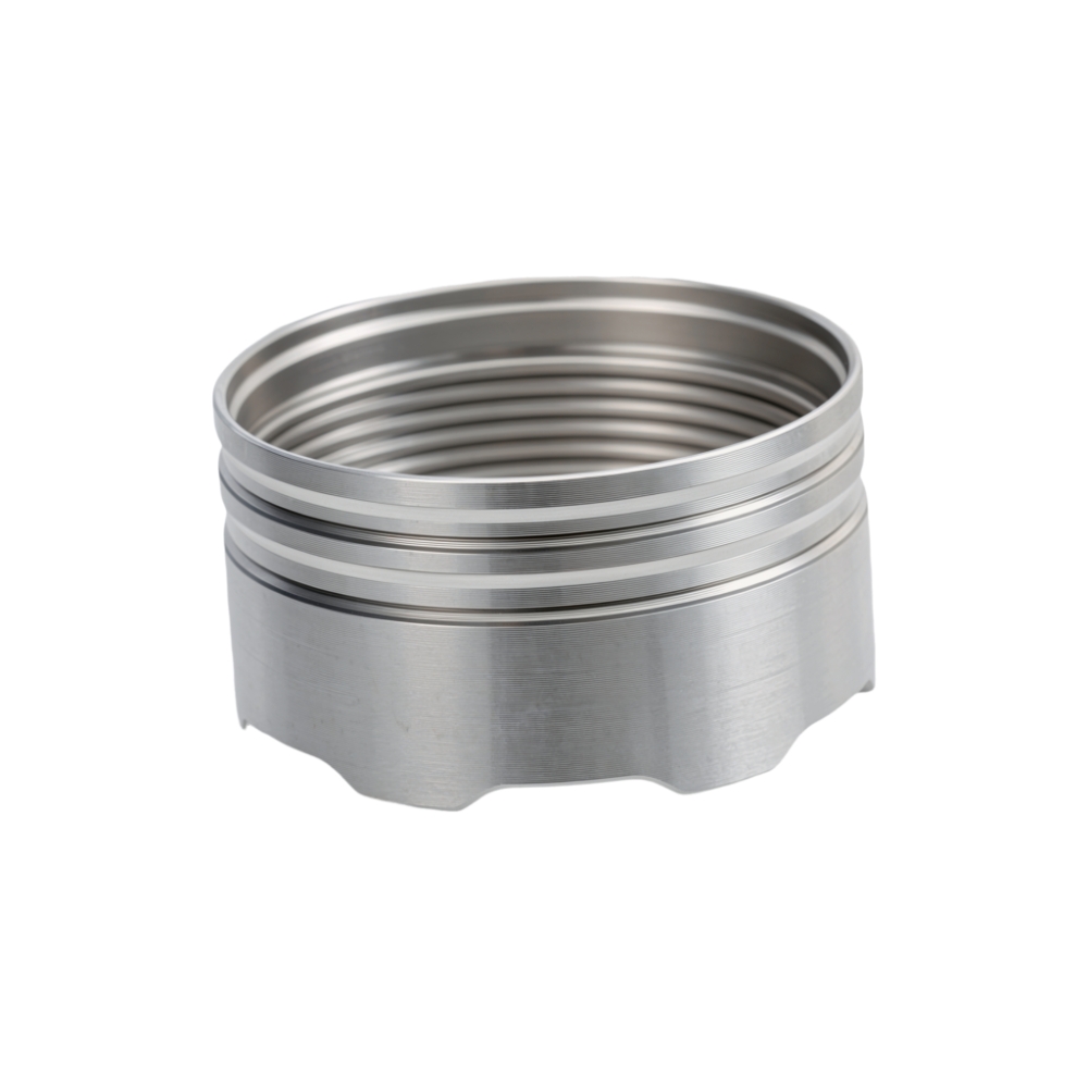 Wide-toothed silver stainless Steel bezel for M21B M1