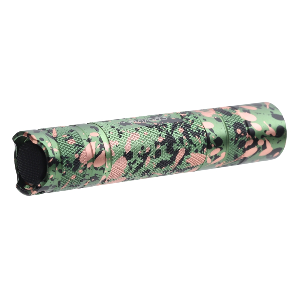 Convoy S2+ camouflage green 18650 flashlight