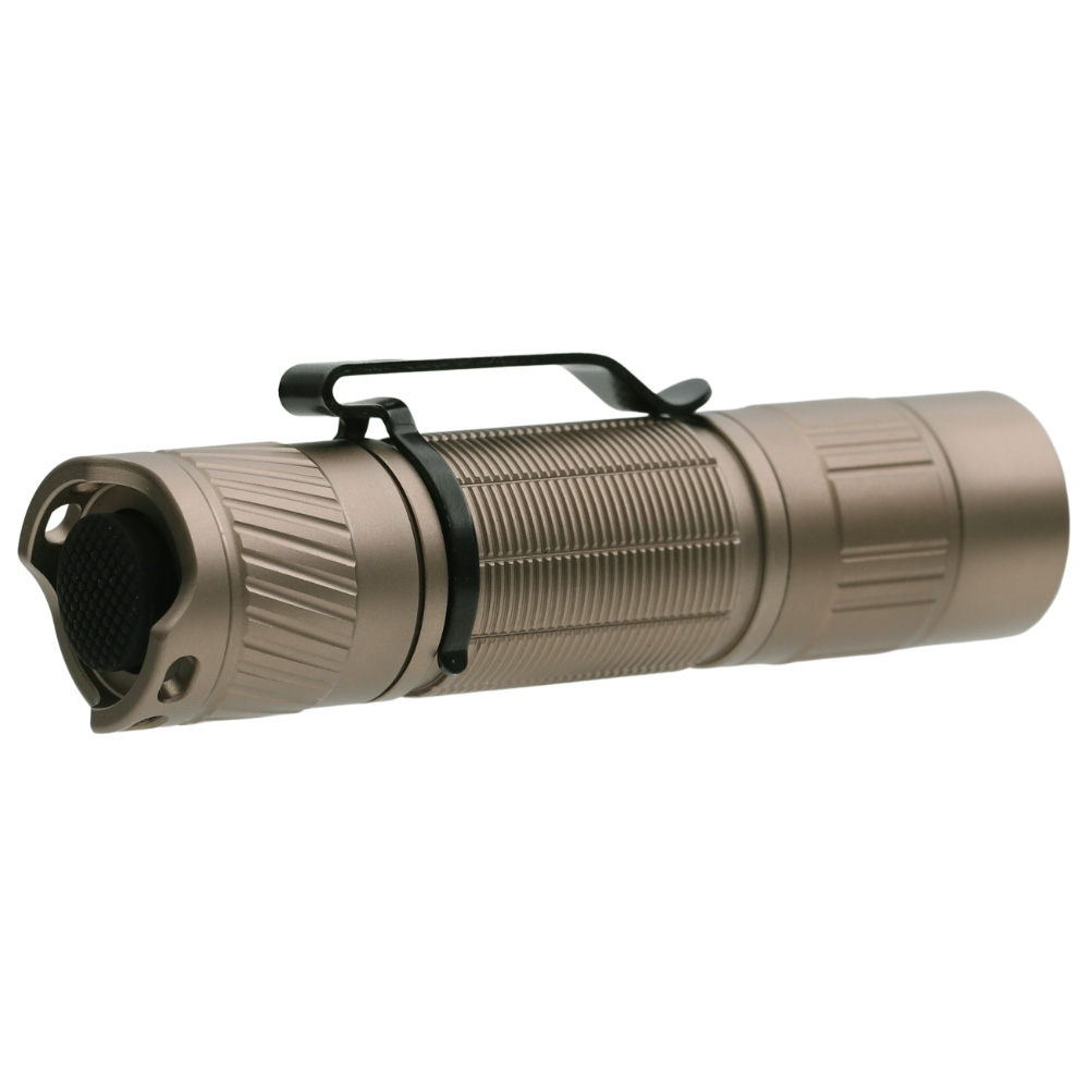 Tan Convoy T5 flashlight,AA 14500
