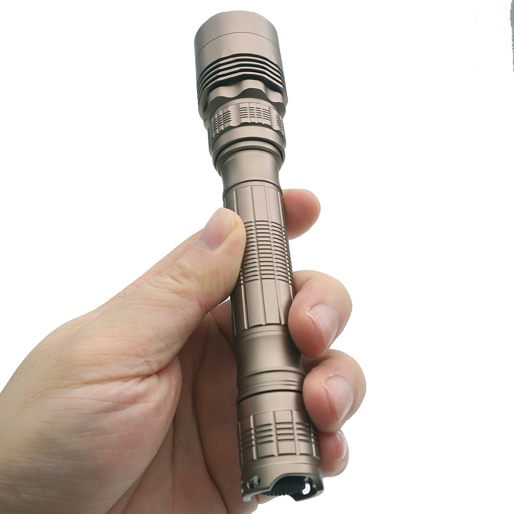 Convoy T9 tan AA 14500 flashlight