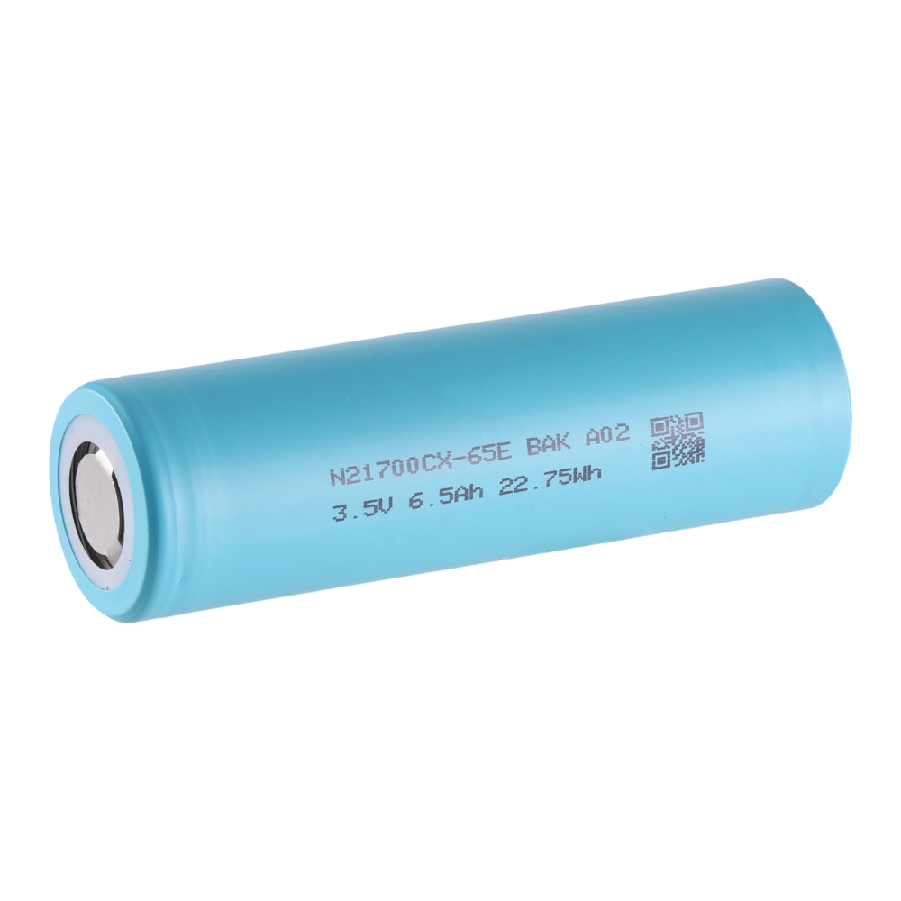 BAK N21700CX-65E 21700 lithium battery , 6500mAh ,max output 19A
