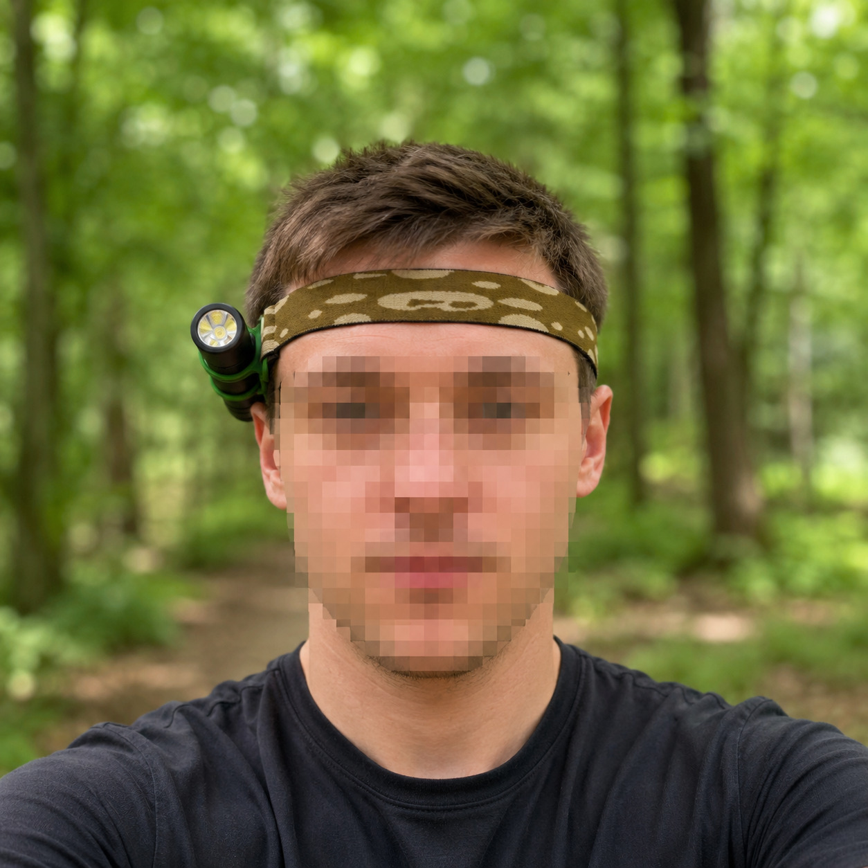 headband for 22-30mm flashlight