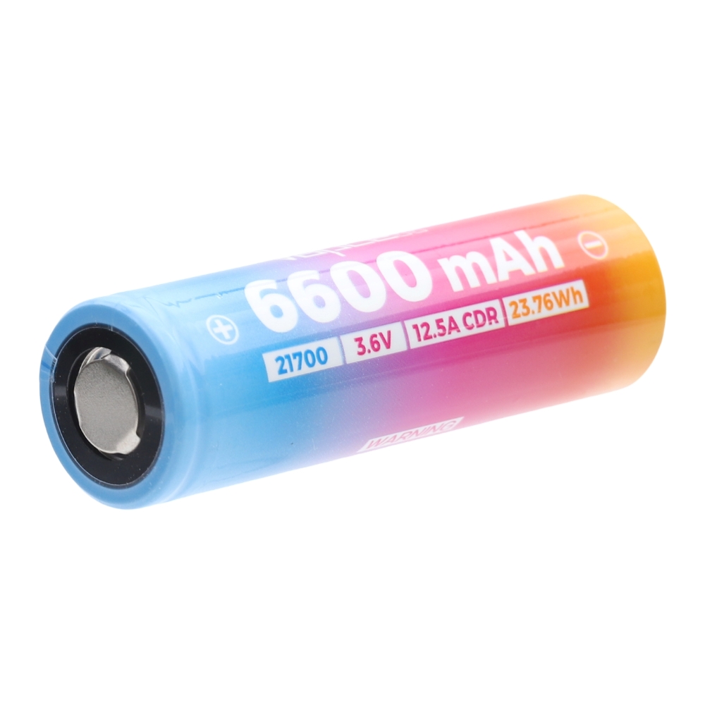 Vapcell F66 INR21700 6600mAh 12.5A Li-ion Rechargeable Battery
