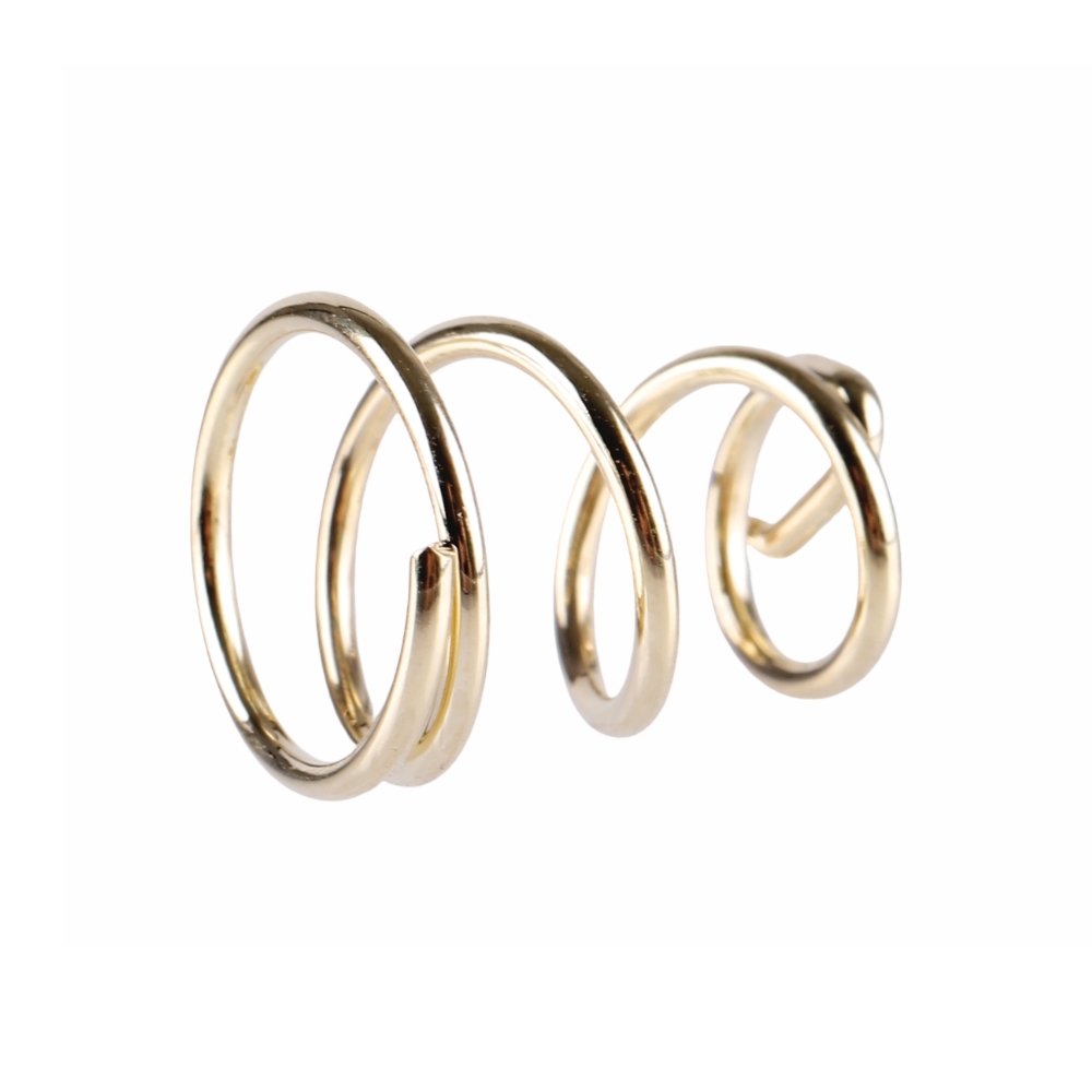 Gold-plated phosphor bronze spring,Suitable for high current