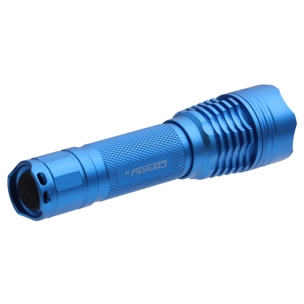 Convoy M1 blue 18650 flashlight
