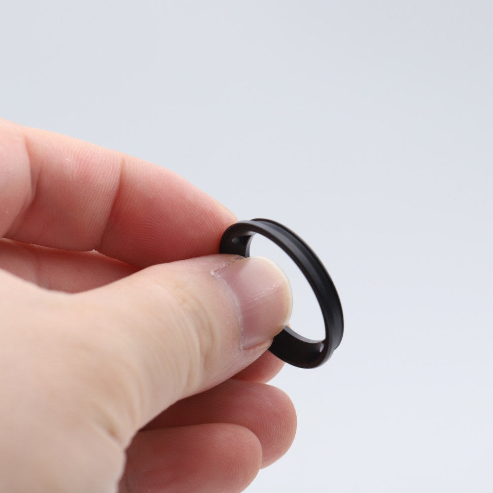 black stainless steel bezel for T4