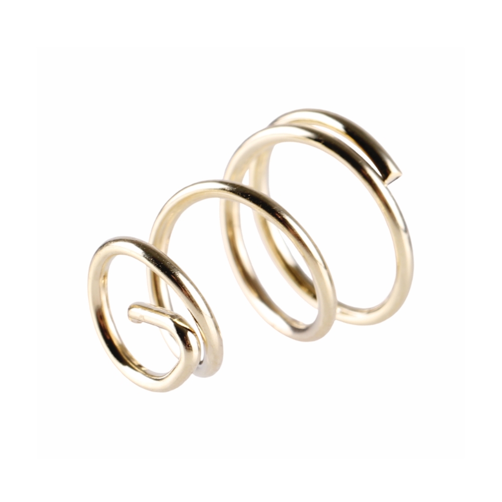 Gold-plated phosphor bronze spring,Suitable for high current