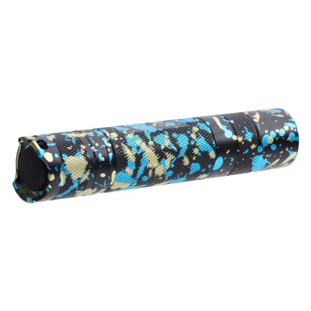 Convoy S2+ camouflage black 18650 flashlight
