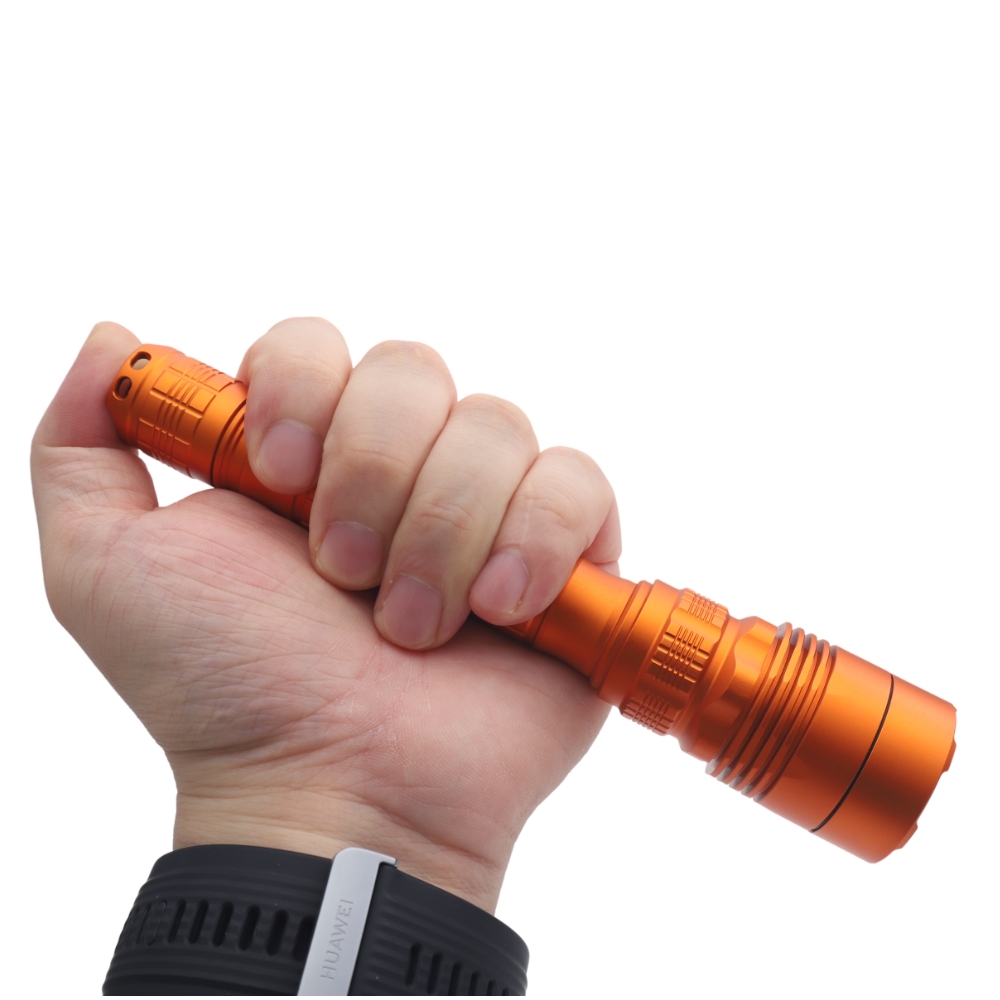 Convoy T9 orange AA 14500 flashlight