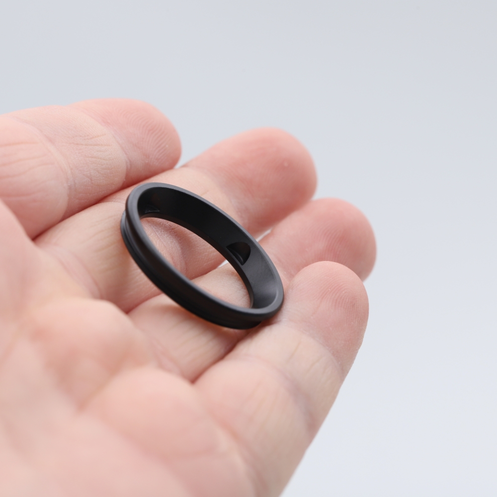 black stainless steel bezel for T4