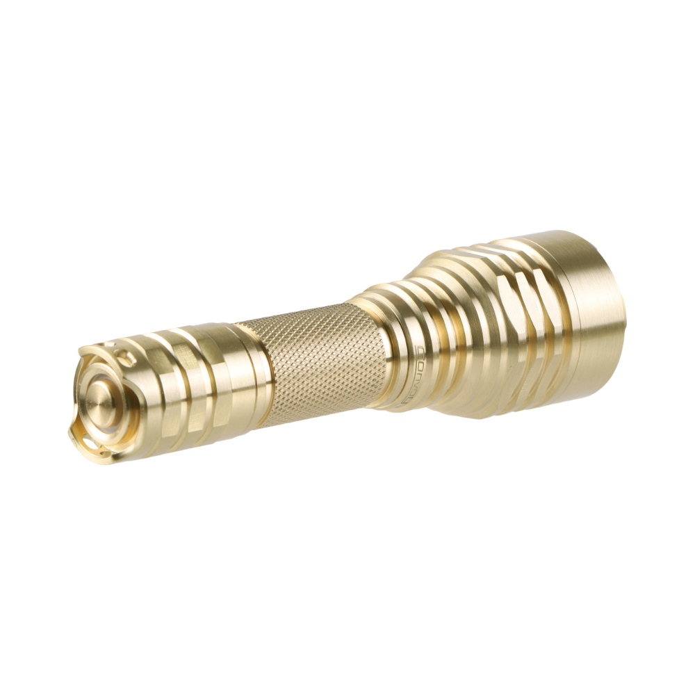 Convoy T8 brass AA 14500 flashlight