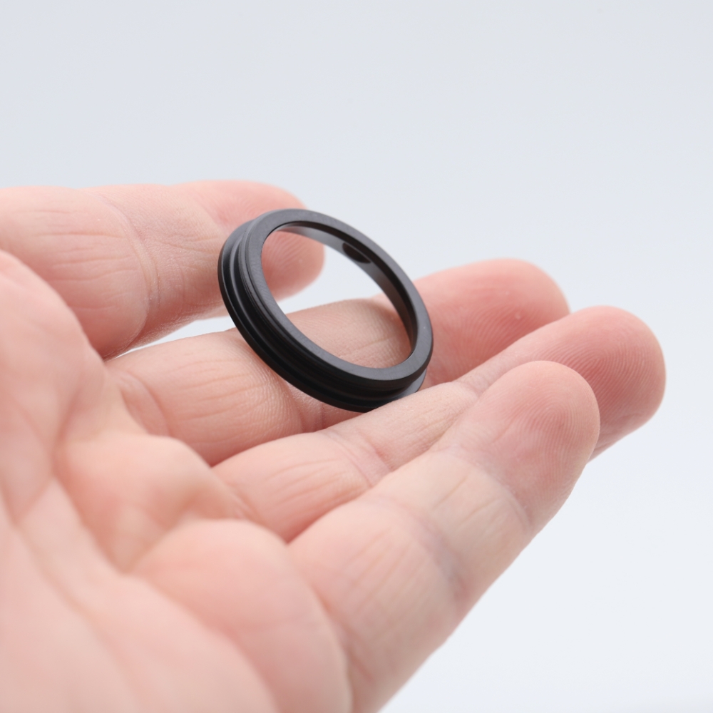 black stainless steel bezel for T4