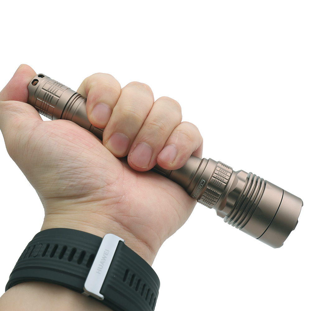 Convoy T9 tan AA 14500 flashlight