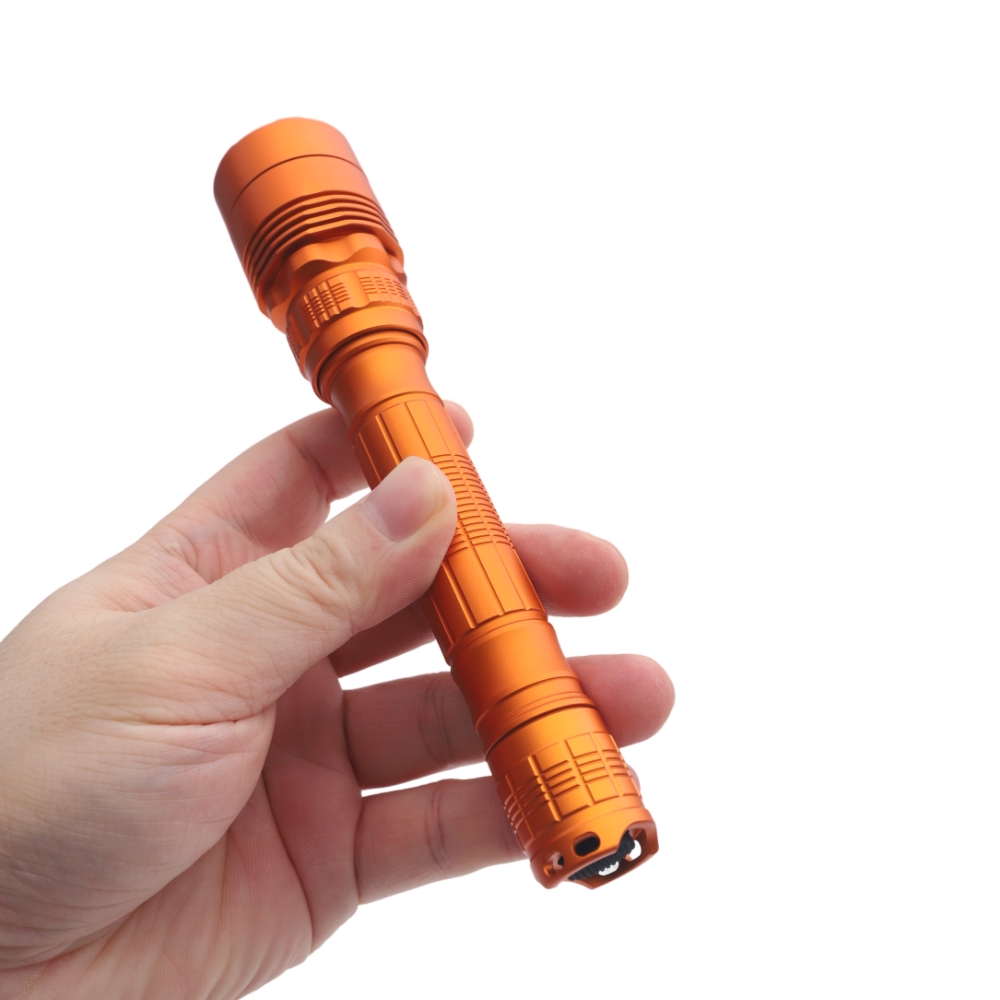 Convoy T9 orange AA 14500 flashlight