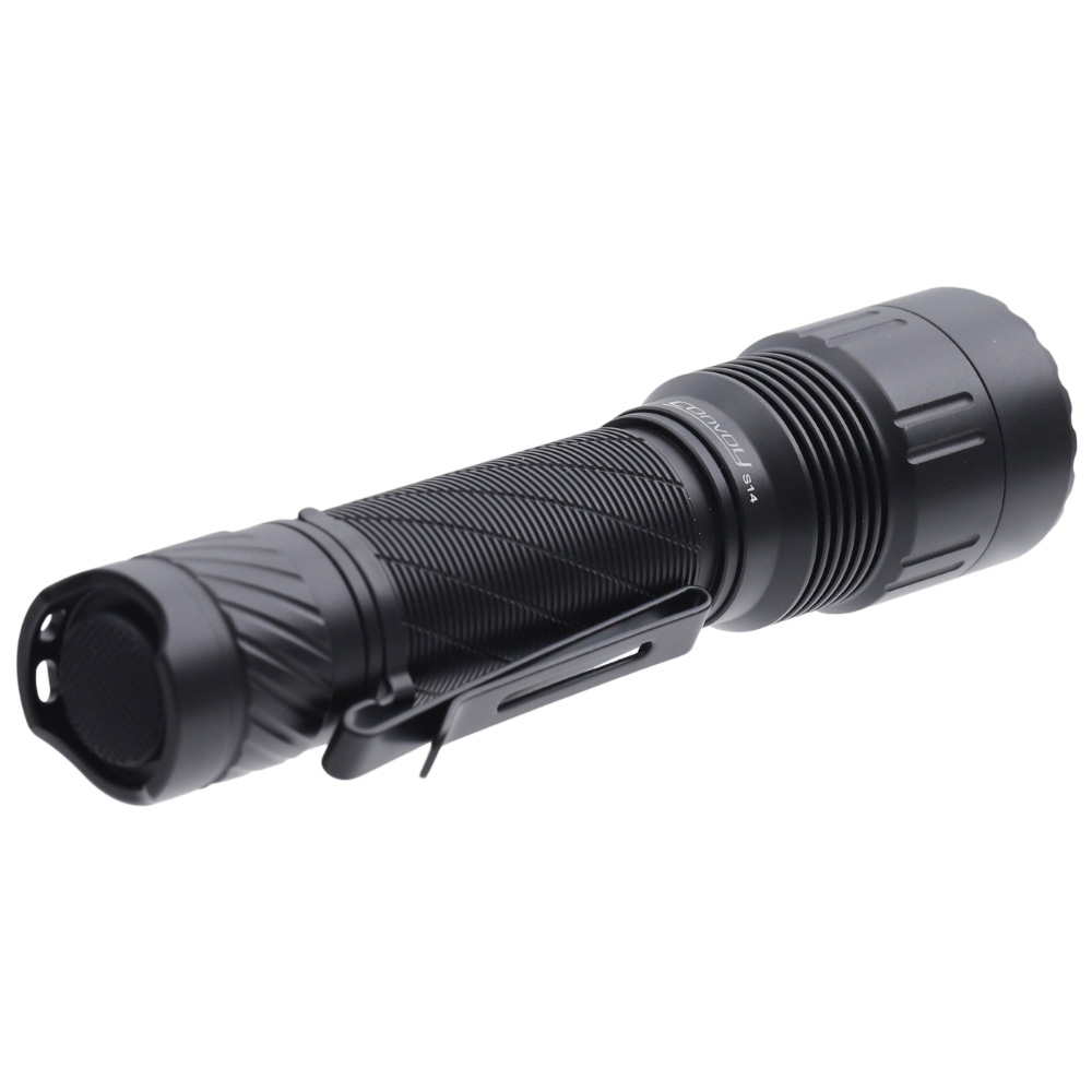 Convoy S14 black 18650 flashlight