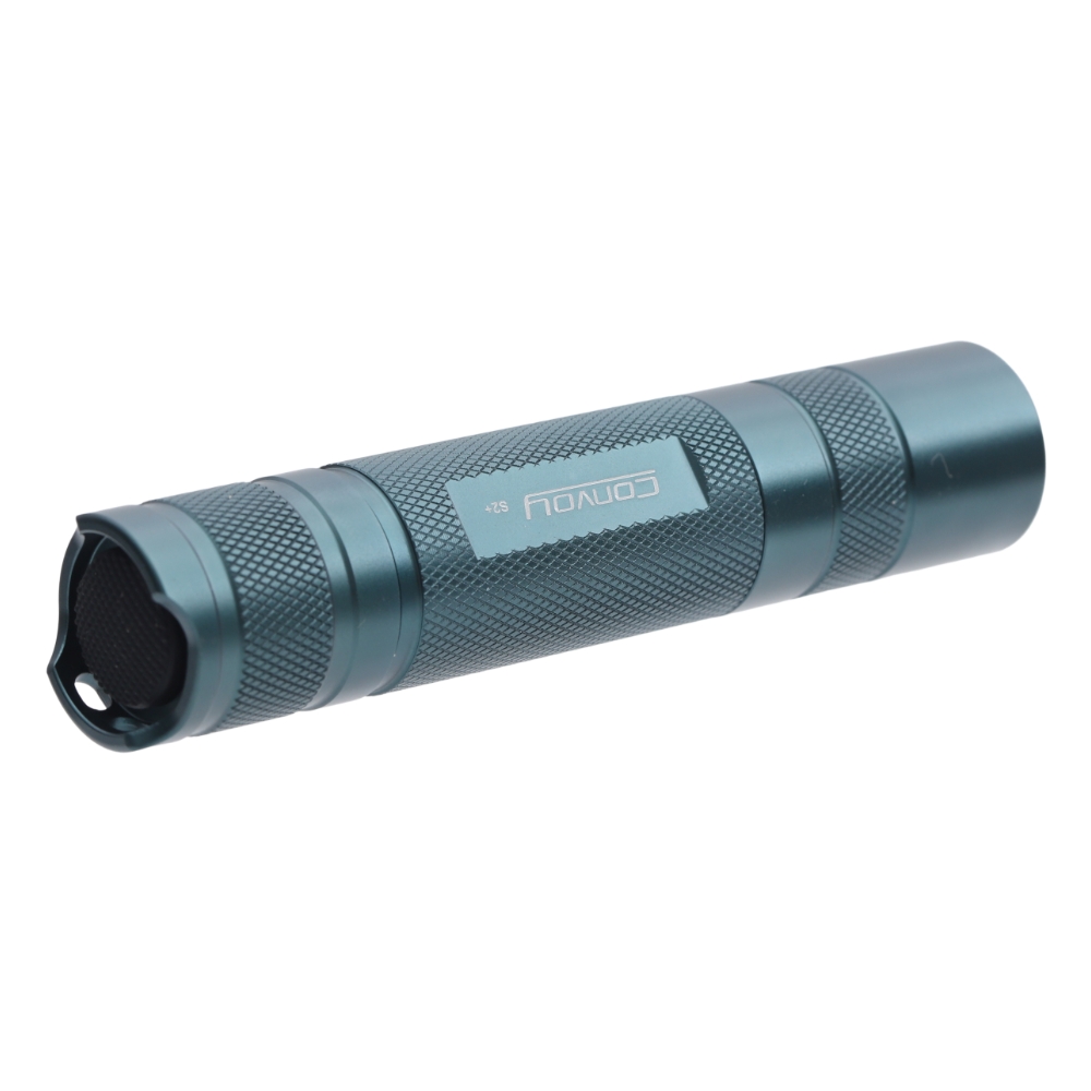 Convoy S2+ dark green 18650 flashlight