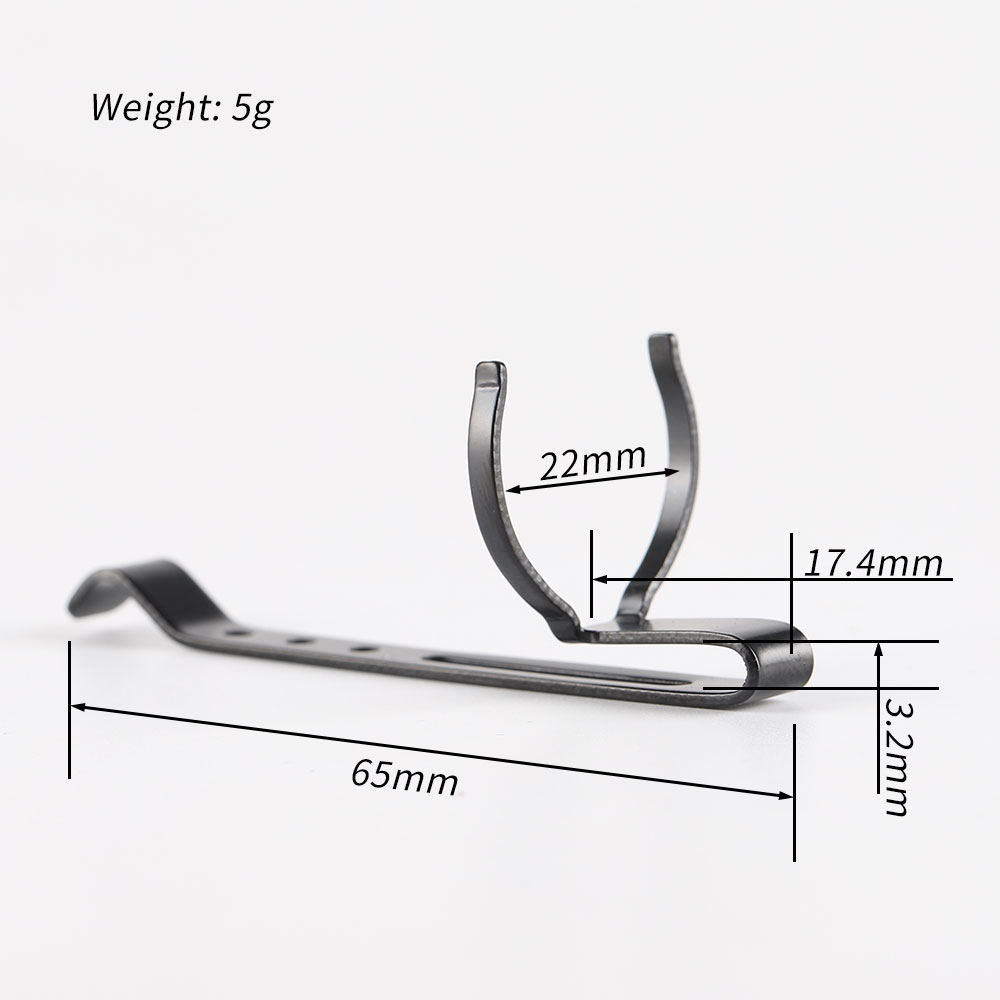 black metal clip for S2 / S2+ / M1 / C8