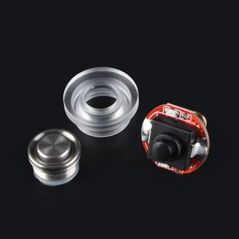 20mm light switch,  metal button