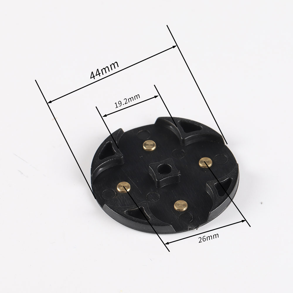 flat-to-top battery plastic adapter cover