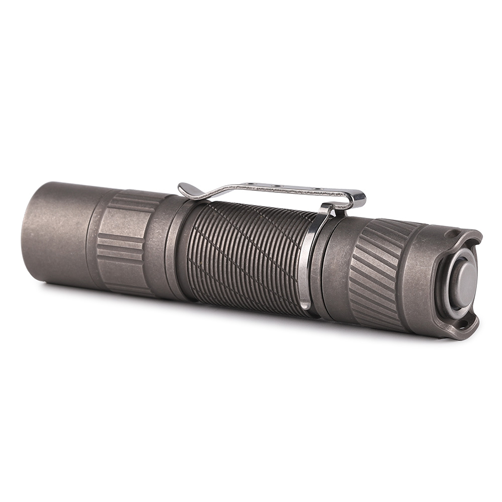 Convoy T3 titanium stonewash AA 14500 flashlight