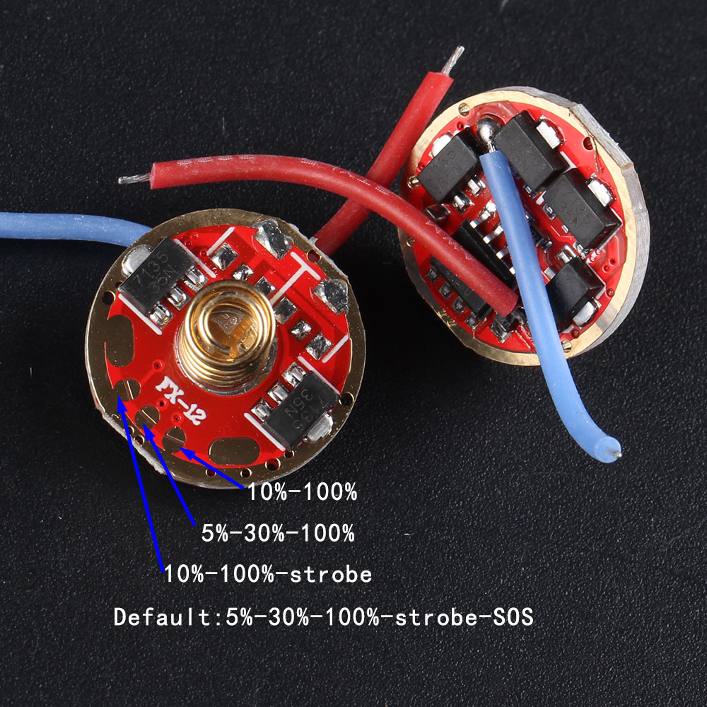 17mm 7135*6 4groups driver Attiny 13A