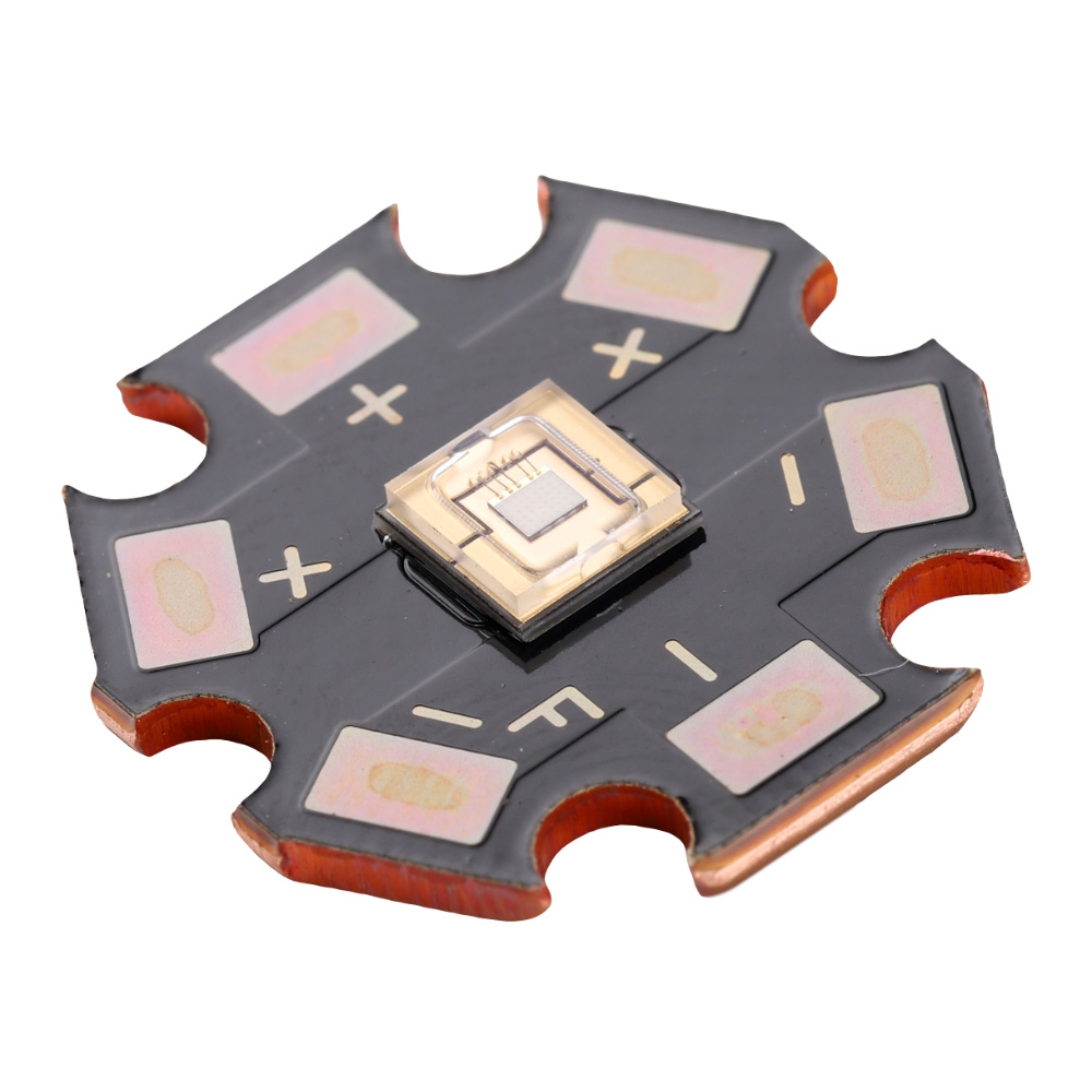 GETIAN GT red blue green light LED with 20mm MCPCB