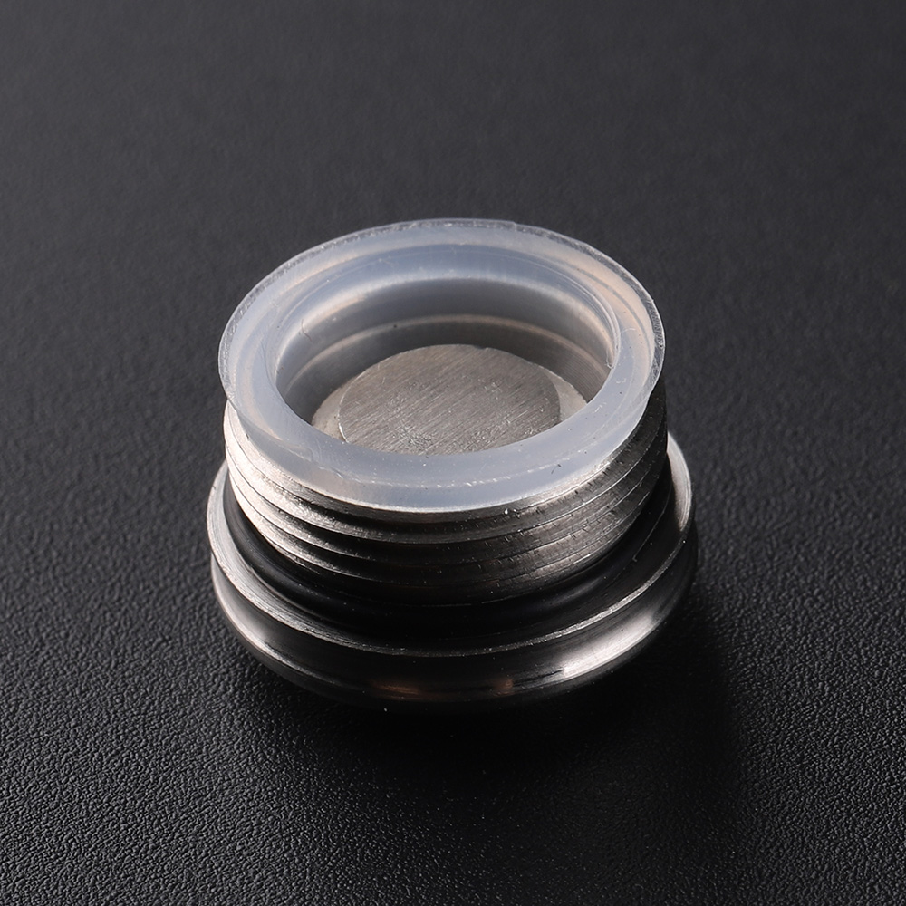 Stainless steel button