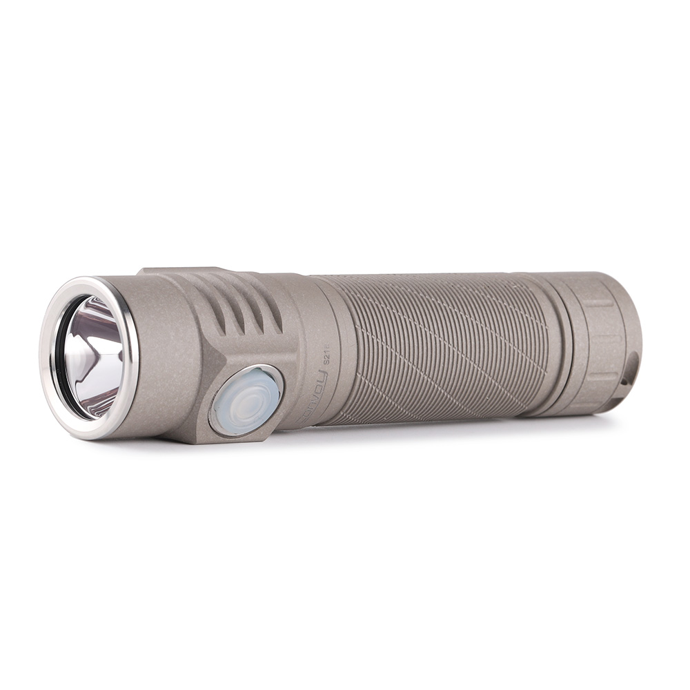 Convoy S21E MAO gray 21700 flashlight