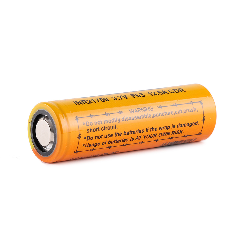 Vapcell F63 6250mAh 21700 lithium battery