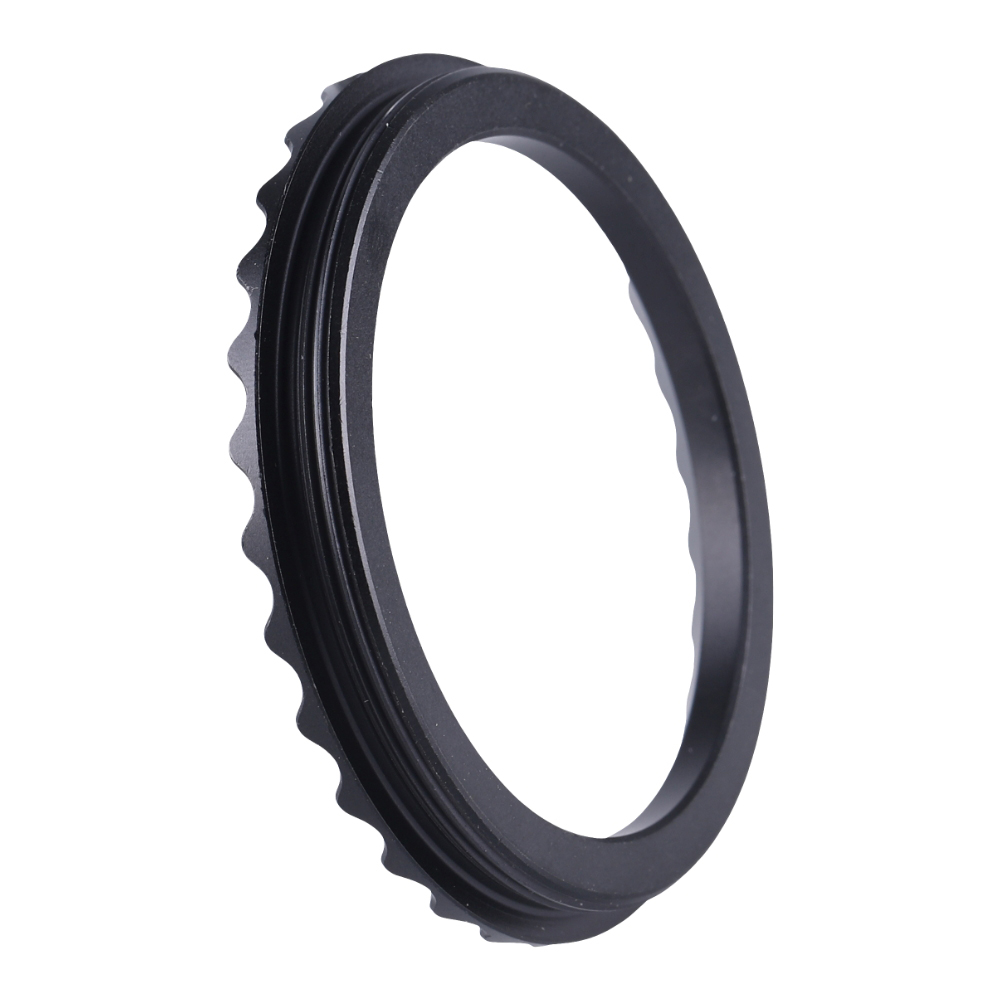 Serrated black stainless steel bezel for M21C M21C-U M21D M26C M21G