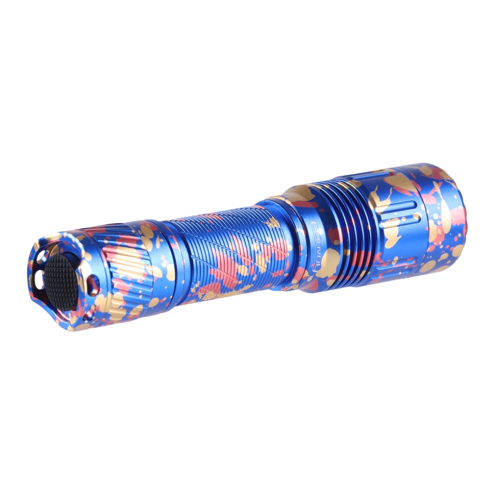 Convoy T6 camouflage blue AA 14500 flashlight