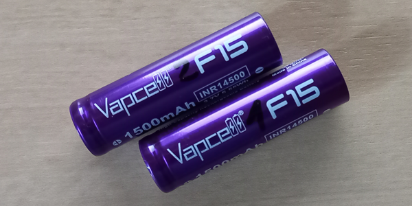 Review: Vapcell F15 1500mAh (14500) im Test