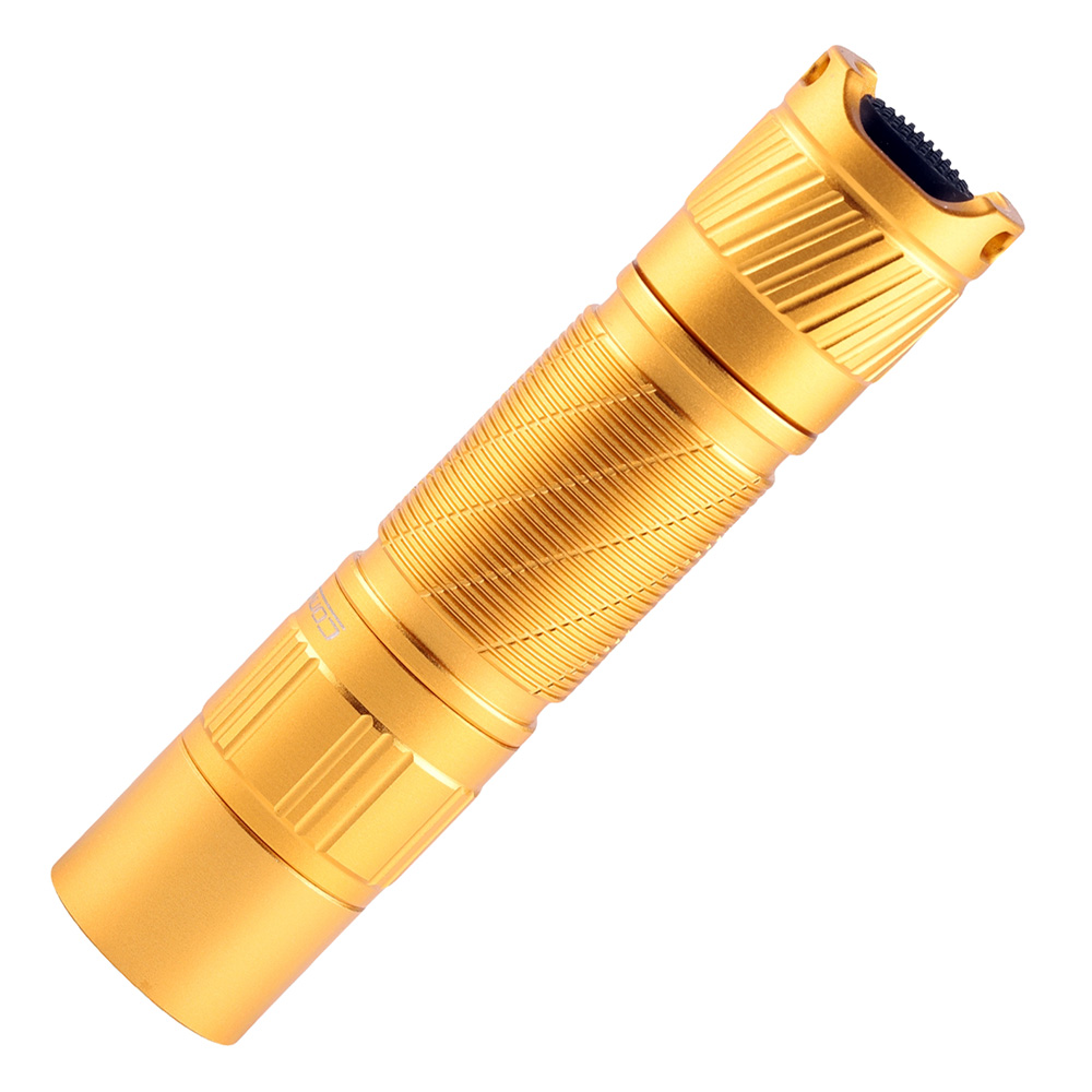 Convoy T3 golden AA 14500 flashlight