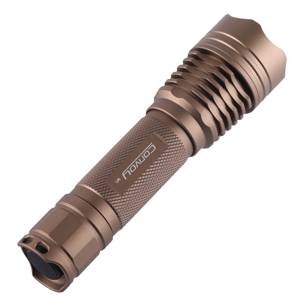 Convoy M1 tan 18650 flashlight