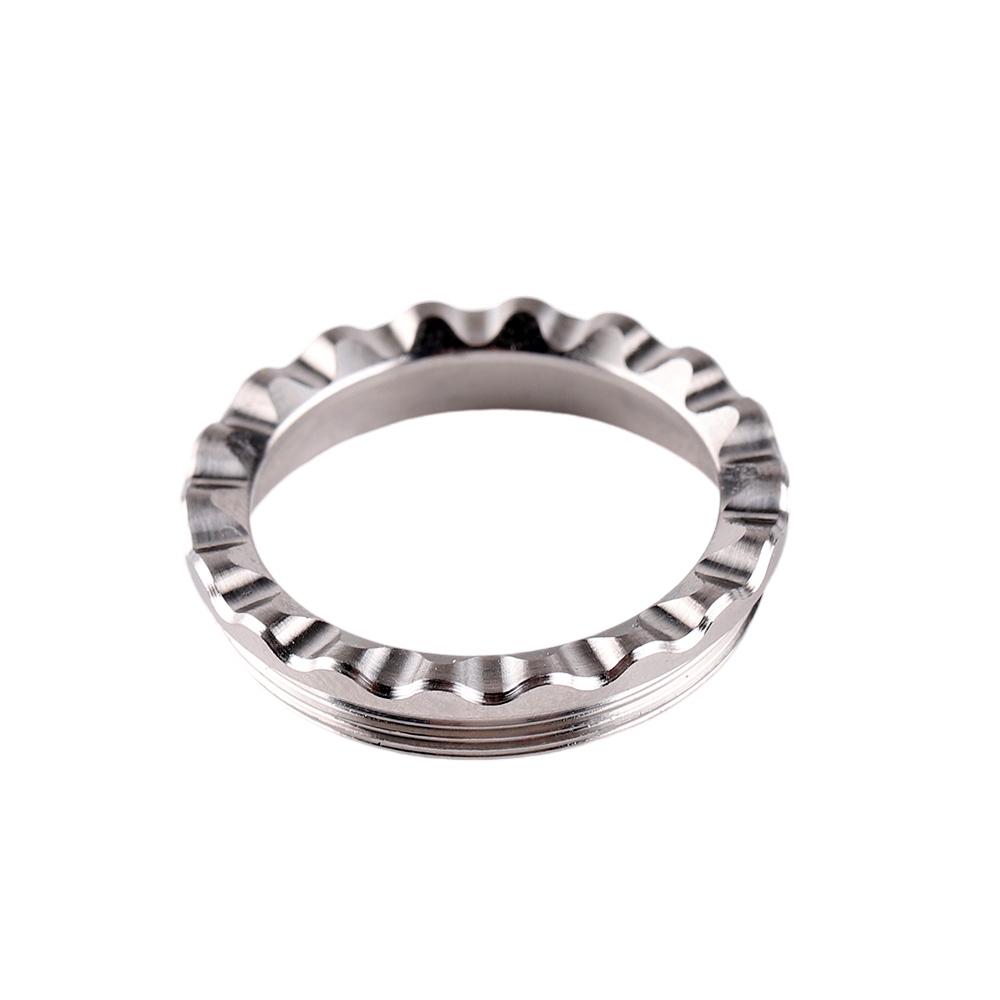 Jagged stainless steel bezel for S21E S21B