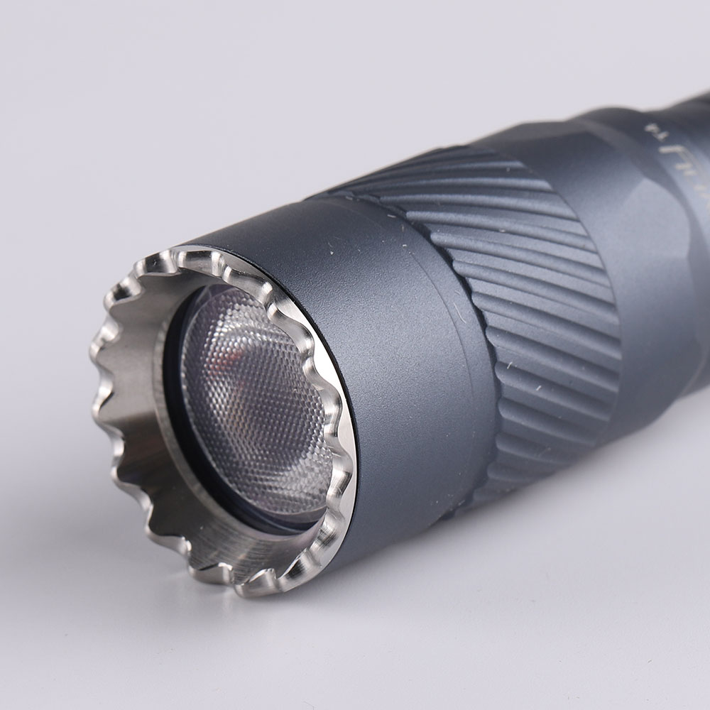 Jagged stainless steel bezel for T4