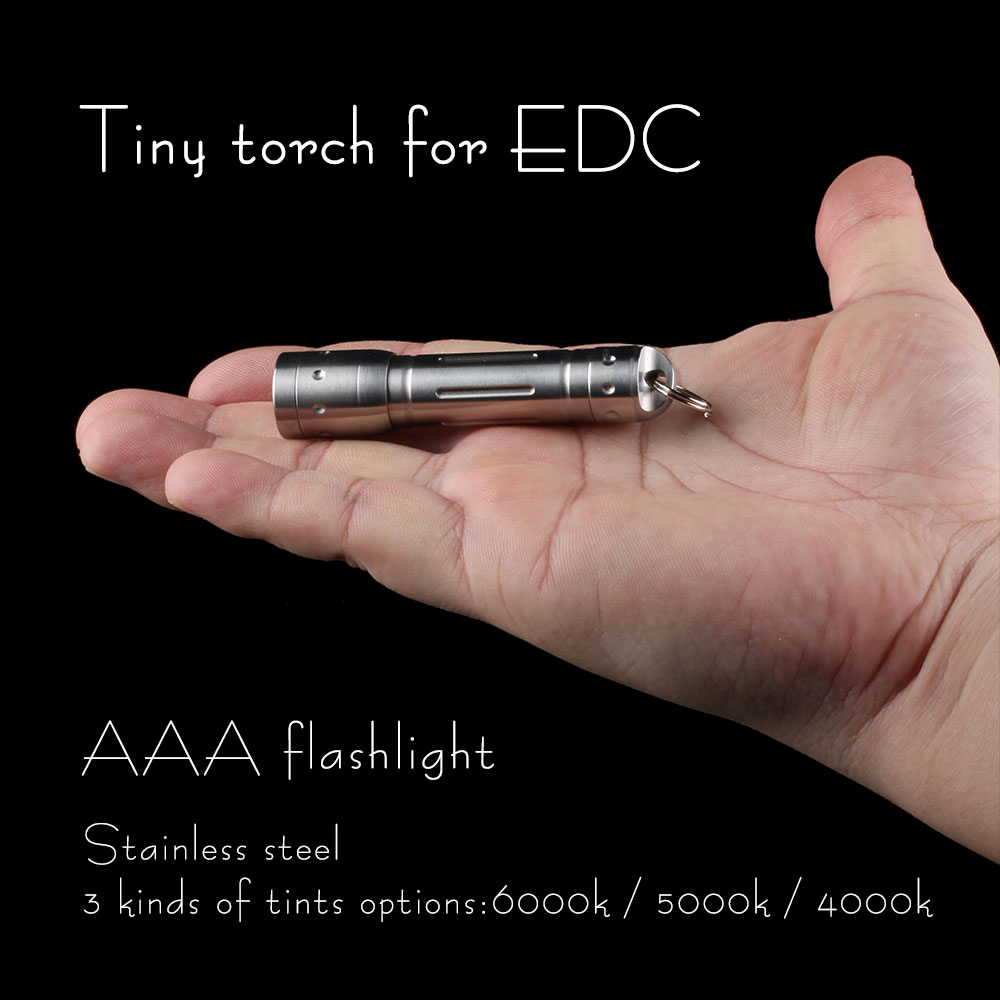 AAA flashlight, EDC