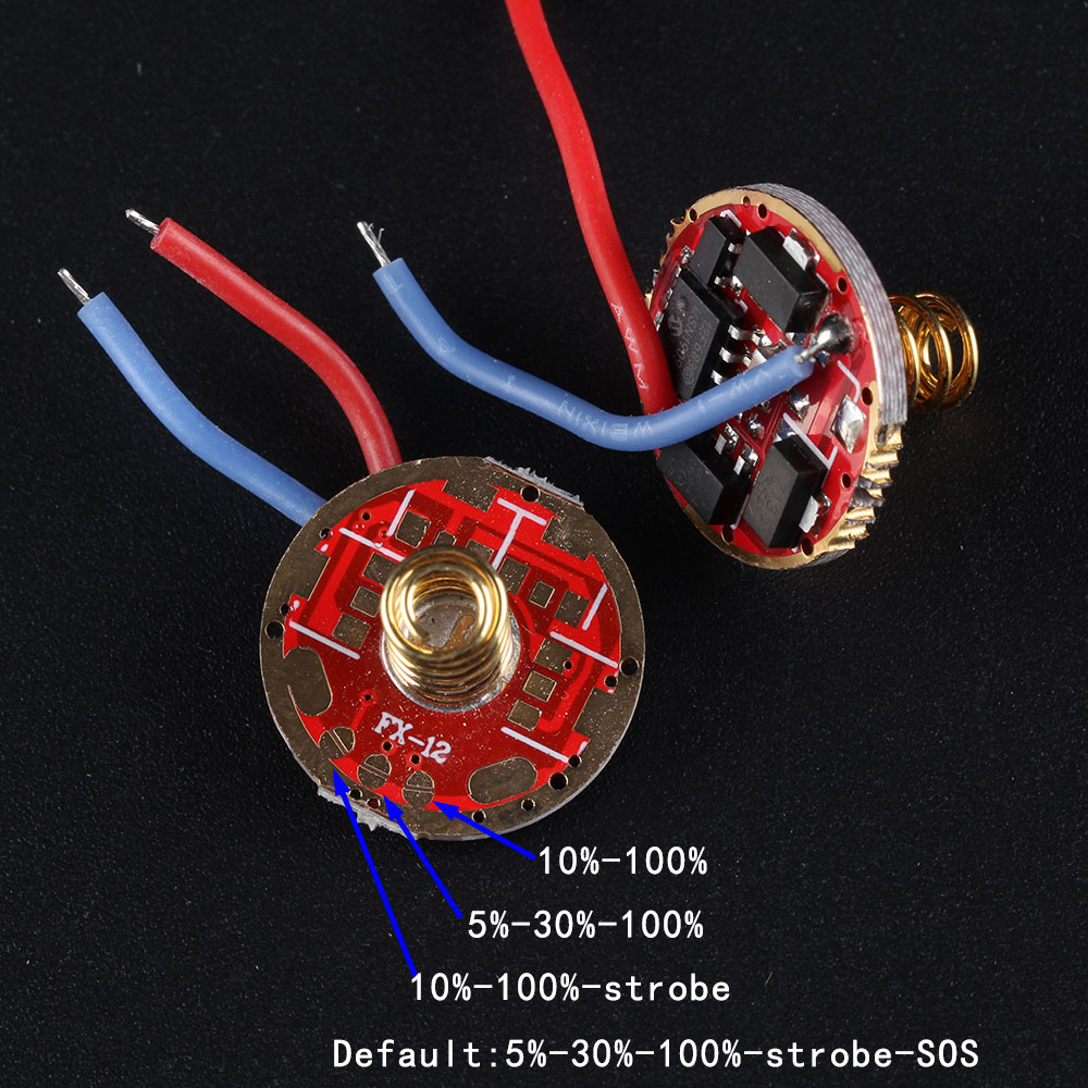 17mm 7135*3 4groups driver Attiny 13A