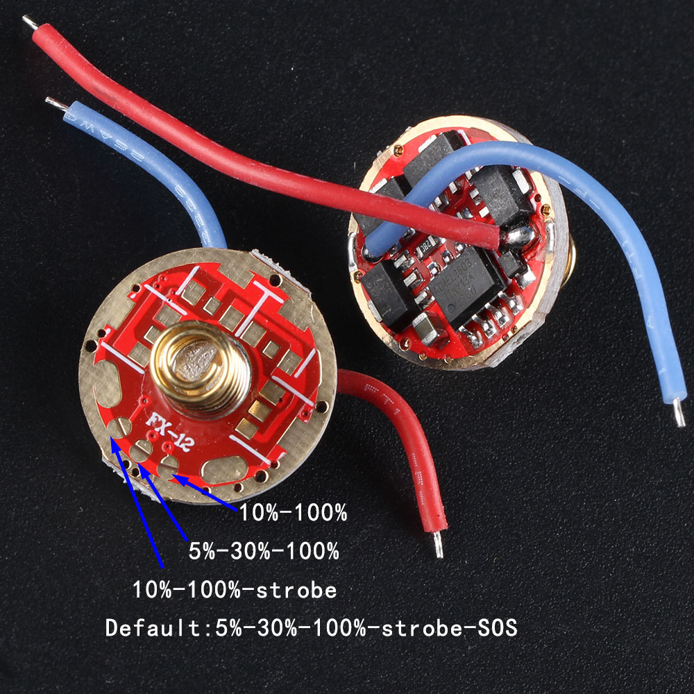 17mm 7135*4 4groups driver Attiny 13A