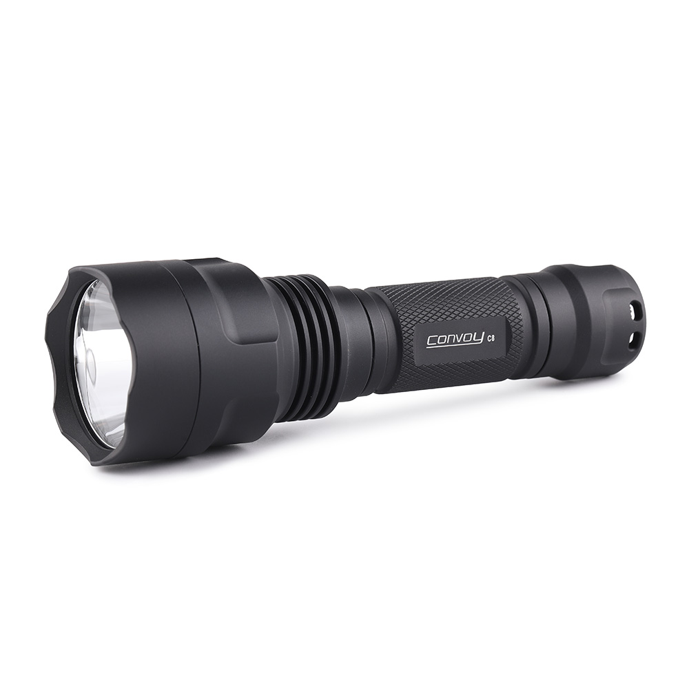 Convoy C8 black 18650 flashlight