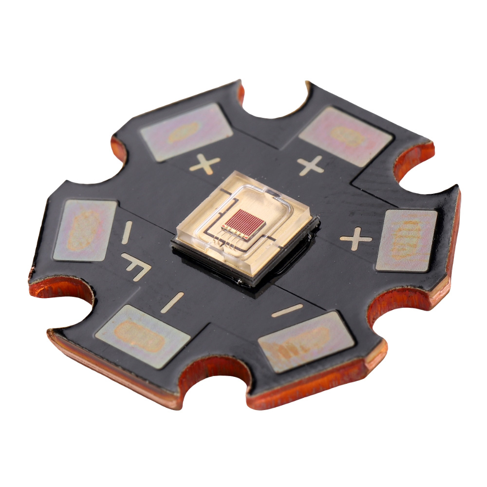 GETIAN GT red blue green light LED with 20mm MCPCB