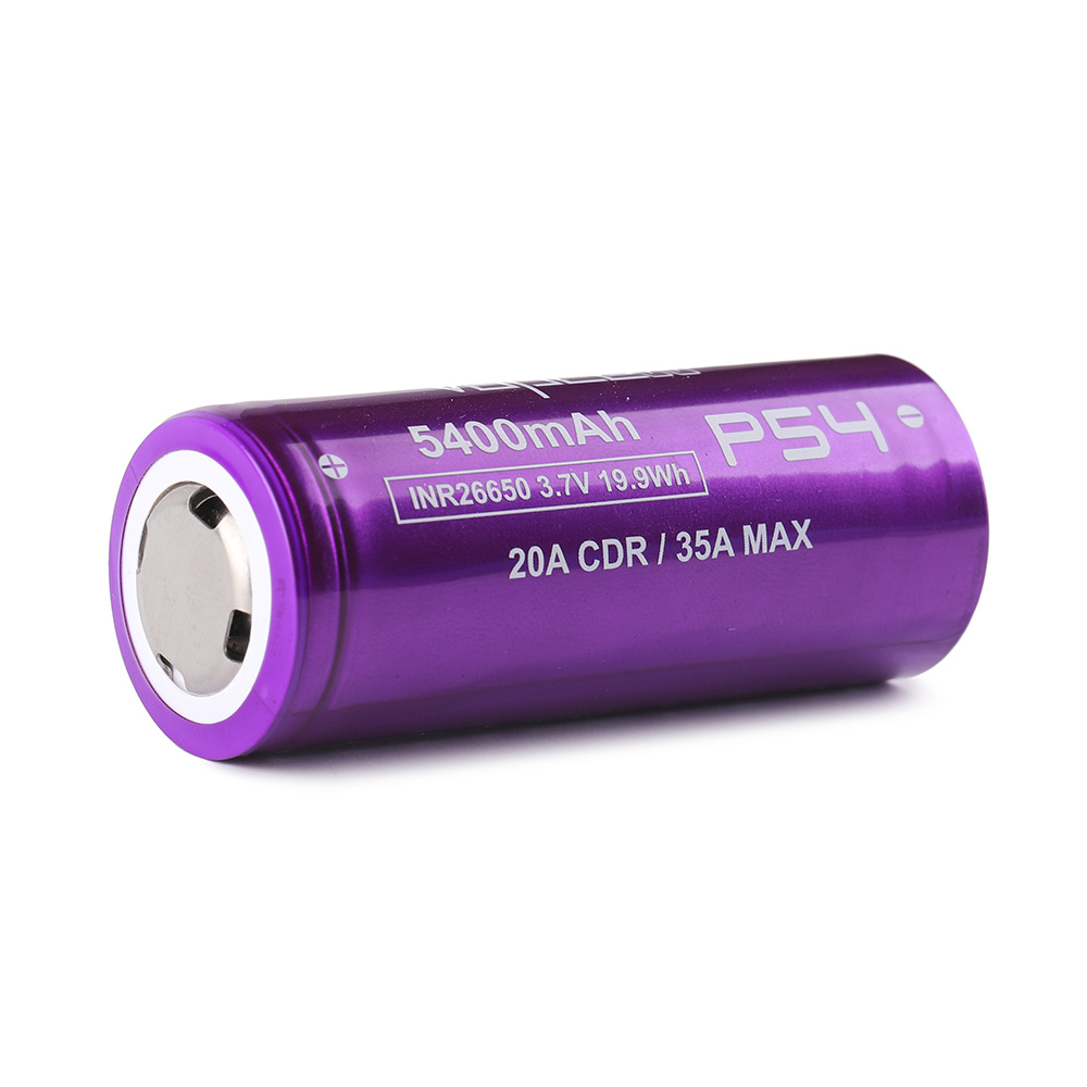 Vapcell P54 26650 lithium battery 5400mAh