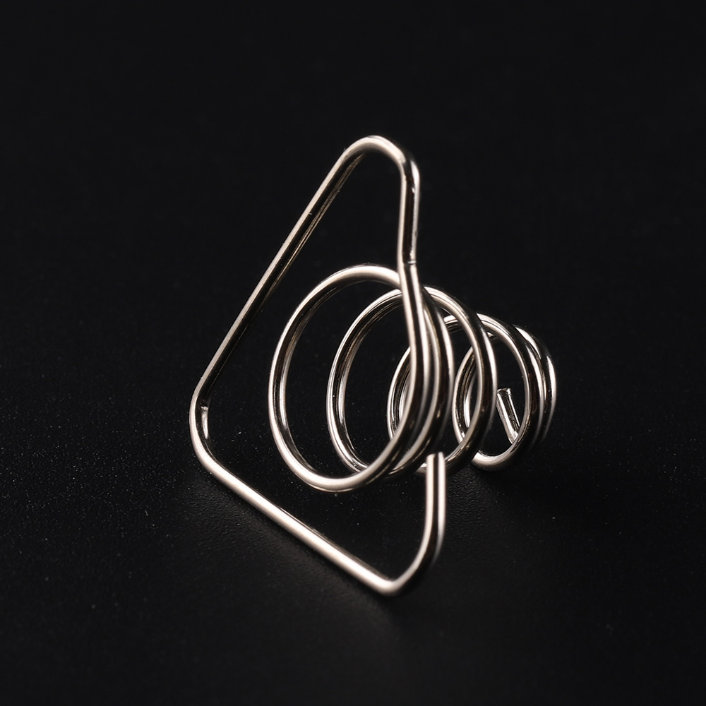 Phosphor bronze nickel-plated spring with triangular buckle on the bottom,suitable for M21C-U,M3,M3-C