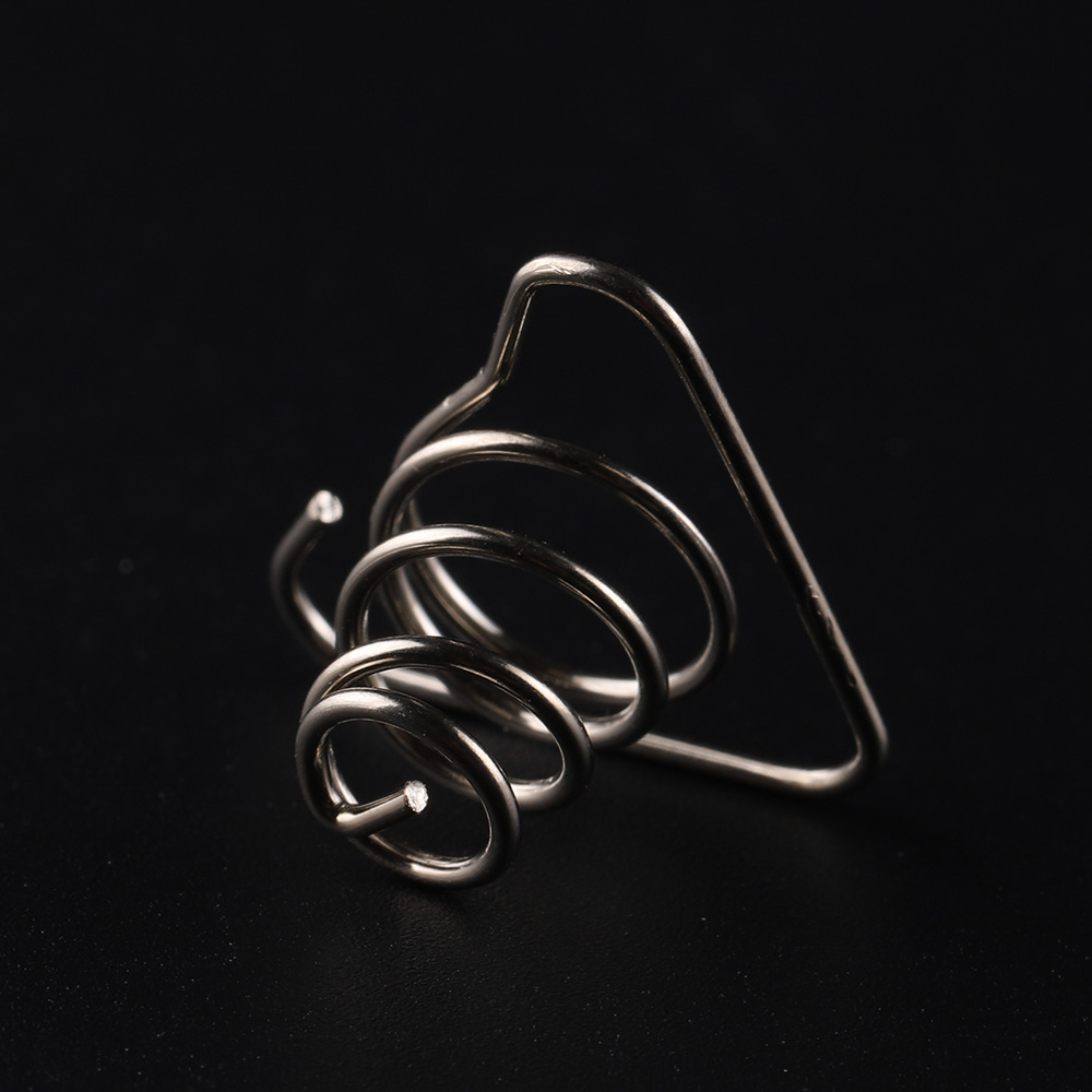 Phosphor bronze nickel-plated spring with triangular buckle on the bottom,suitable for M21C-U,M3,M3-C