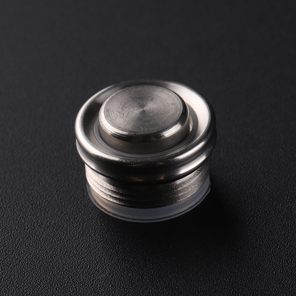 Stainless steel button