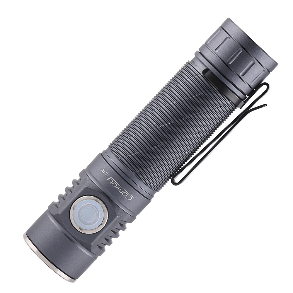 Convoy S21E gray 21700 flashlight