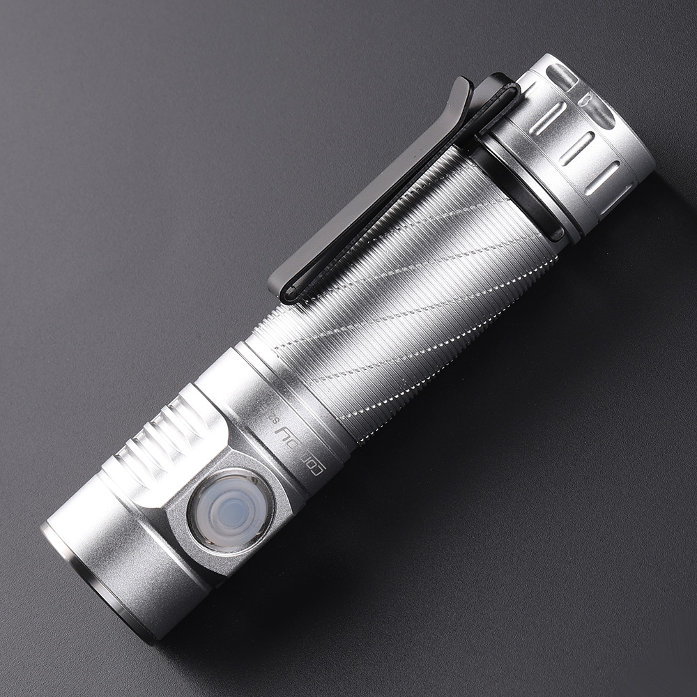 Convoy S21E silver 21700 flashlight