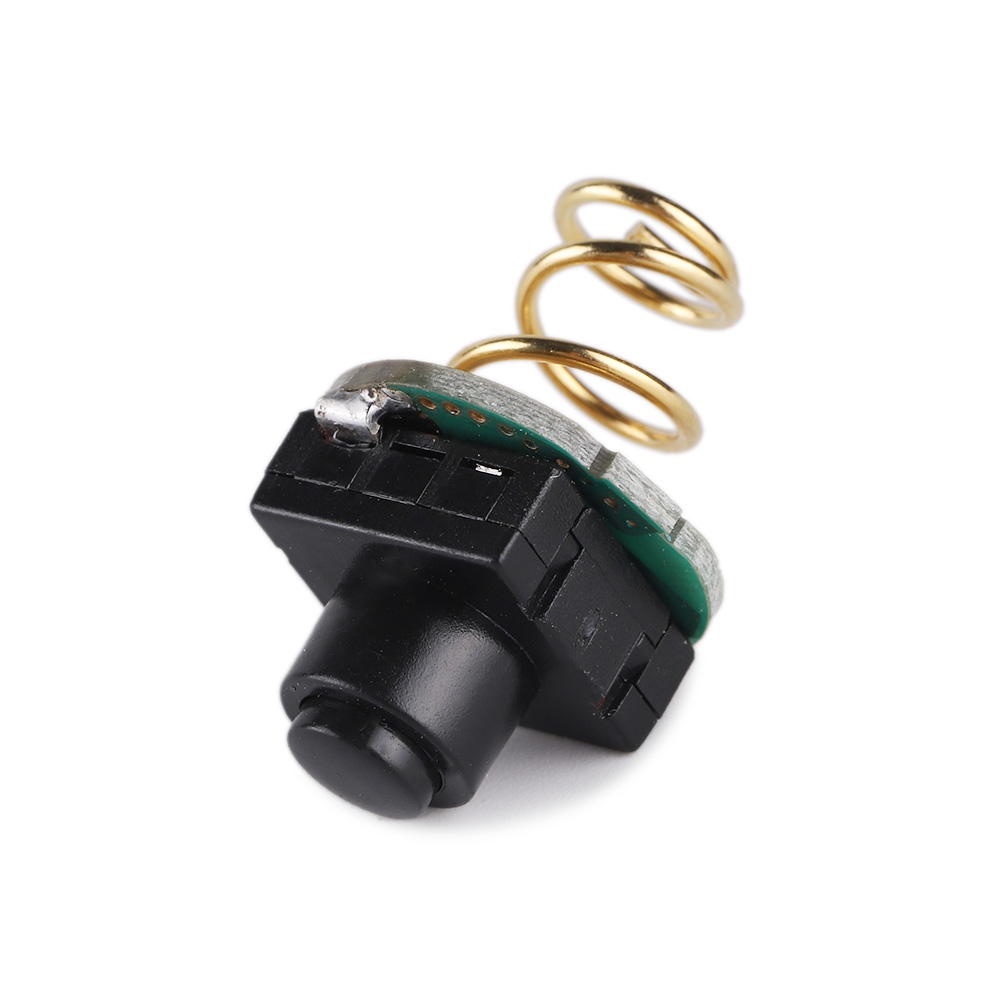 15.8mm forward switch with PCB and spring soldered