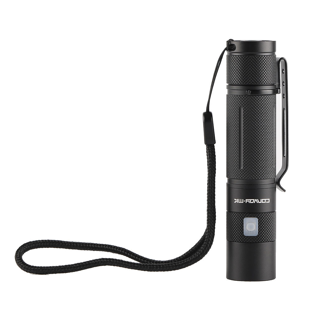 Convoy S9 flashlight ,with micro USB charging port,18650 flashlight ,torch