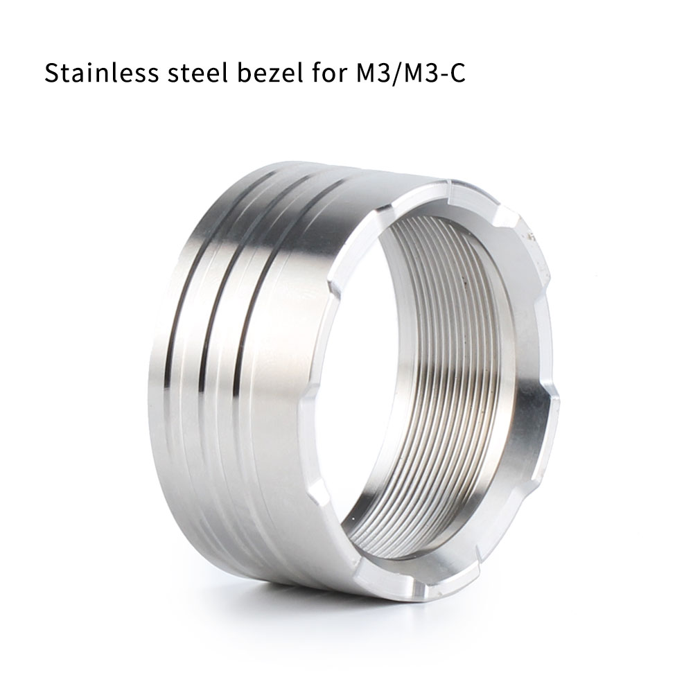 Stainless Steel bezel for  Convoy M3,M3-C
